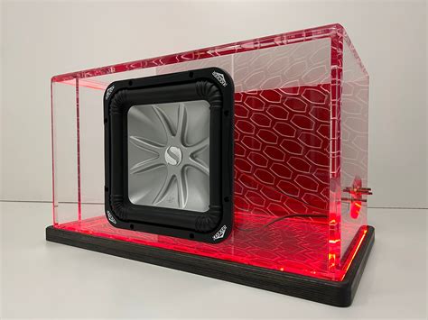 gucci print subwoofer box|Gately Acrylic Enclosures – Gately Audio.